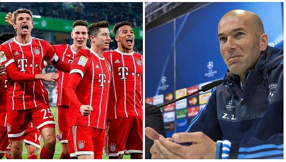 Zinedine Zidane soltó polémica frase previo al duelo ante Bayern Munich