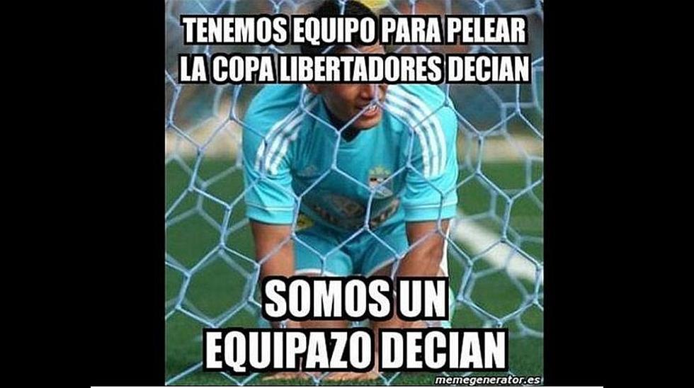 Sporting Cristal fue víctima de memes por empate en Copa Libertadores [GALERÍA]