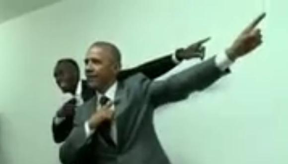 Instagram: Usain Bolt conoció a Barack Obama y este imitó su famoso gesto [VIDEO]