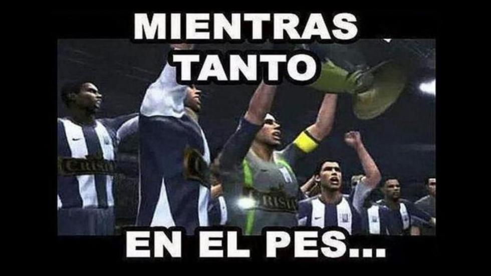 Los memes tras la victoria de Alianza Lima ante Sporting Cristal. (Foto: Facebook)