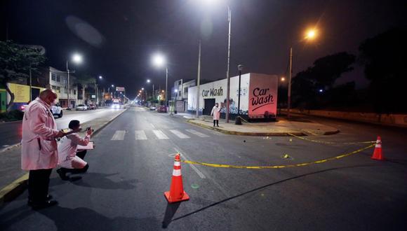 El crimen ocurrió en la cuadra 13 de la avenida José Gálvez en Bellavista. (Foto: César Grados/GEC)