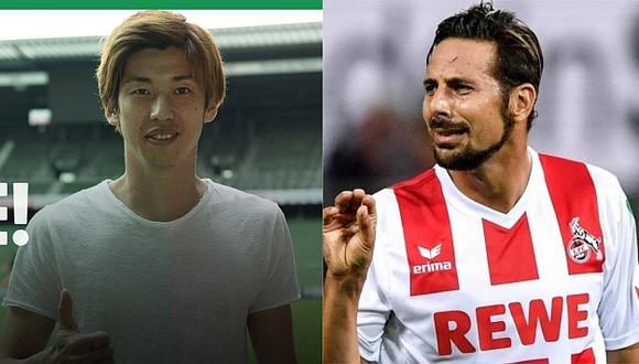 Claudio Pizarro convenció al japonés Osako para que firme por el Werder Bremen