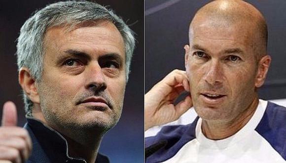José Mourinho elogia trabajo de Zinedine Zidane en el Real Madrid
