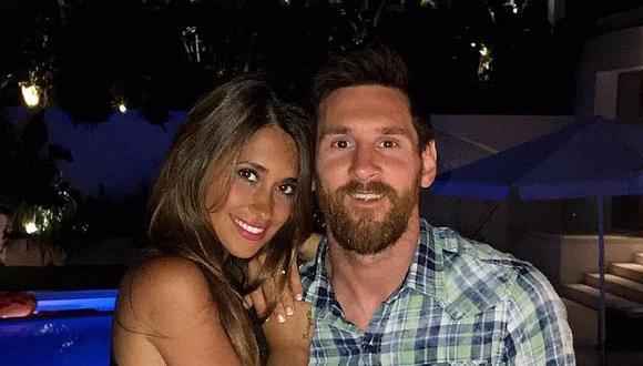 El cariñoso saludo de Antonela Roccuzzo a Lionel Messi. (Foto: Instagram)