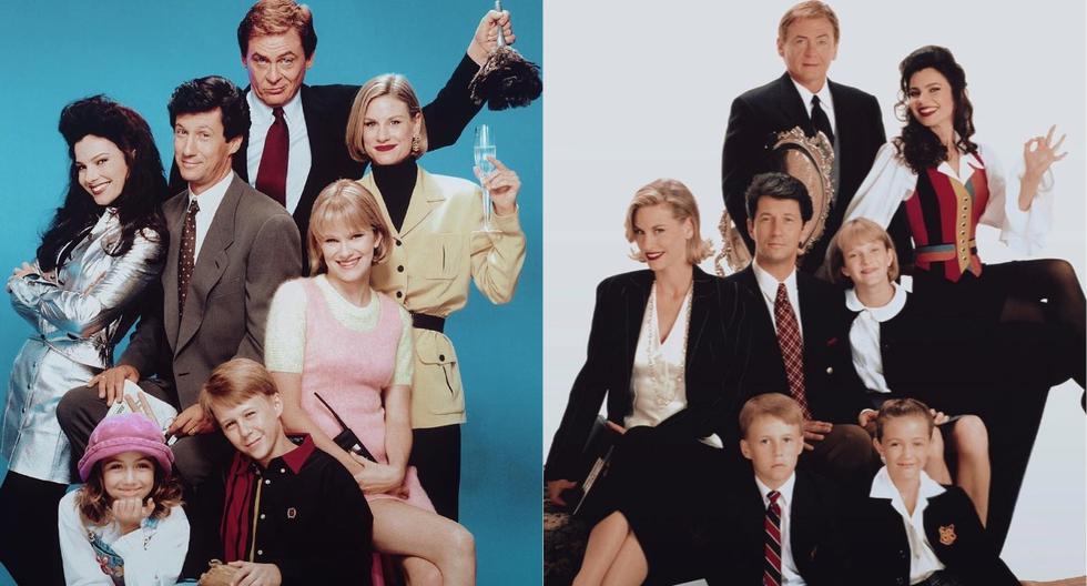 el elenco de la reunión de niñeras