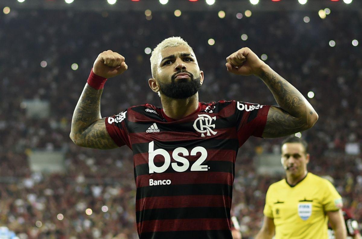 Gabriel Barbosa es el principal arma de ataque de Flamengo esta temporada. (Foto: AFP)
