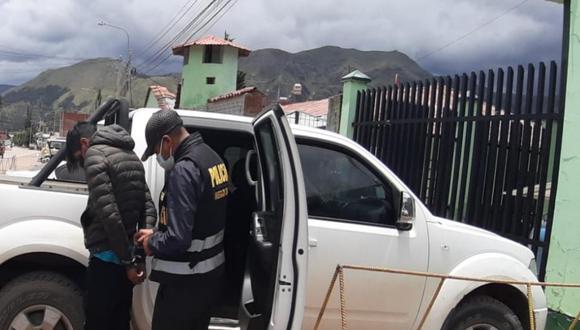 Policía de Sicuani atrapó a un sujeto de 22 años involucrado. (Foto: PNP)