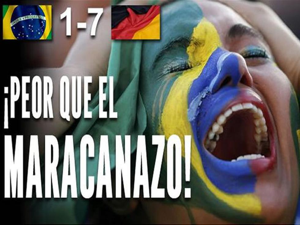 Mundial 2014: "Memes" del aniversario de Brasil 1-7 Alemania [GALERÍA]