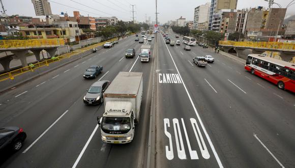 Un total de 42,162 conductores fueron multados entre septiembre y diciembre por no cumplir 'pico y placa' para camiones. (Foto: MML)
