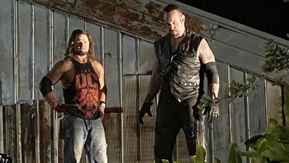 Wrestlemania 36 | Undertaker vs AJ Styles y su detrás de cámaras [FOTOS]