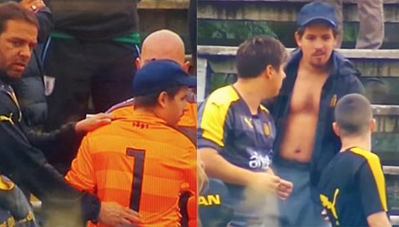 Hincha de Peñarol le prestó su camiseta al arquero de su equipo [VIDEO]