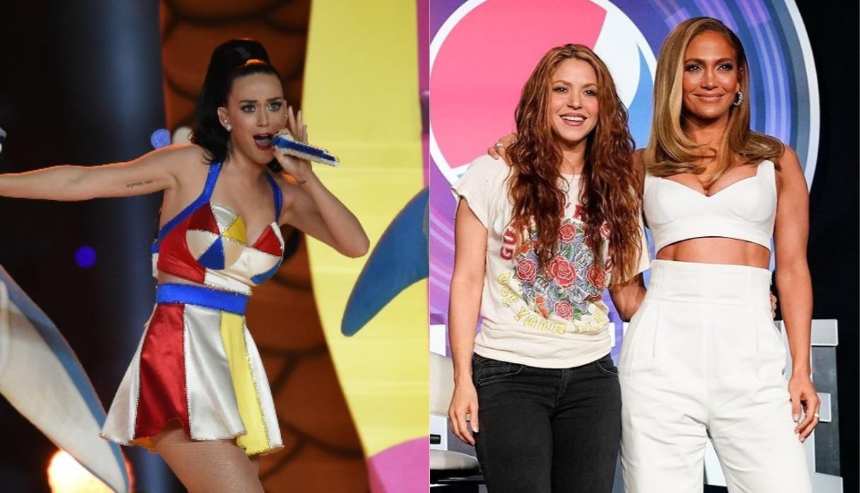 Katy Perry expresa su entusiasmo por el show de Jennifer Lopez y Shakira en el Super Bowl 2020. (Foto: AFP / @shakira)