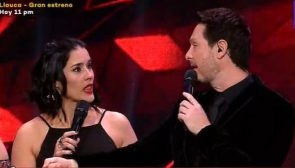 Así reaccionó Cristian Rivero cuando Gianella Neyra fue presentada en "La Voz Kids". (Foto: Captura de video)