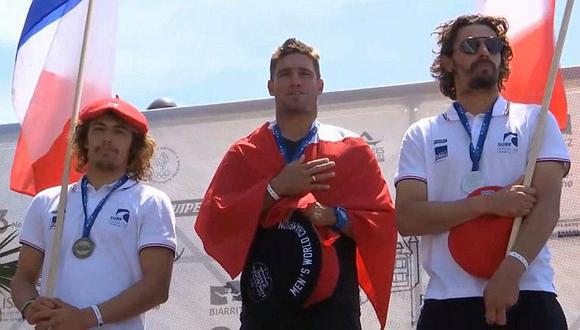 Piccolo Clemente se coronó campeón mundial de longboard en Francia | VIDEO