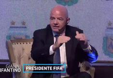 Gianni Infantino: “Sería fantástico pensar en un Mundial en Sudamérica”
