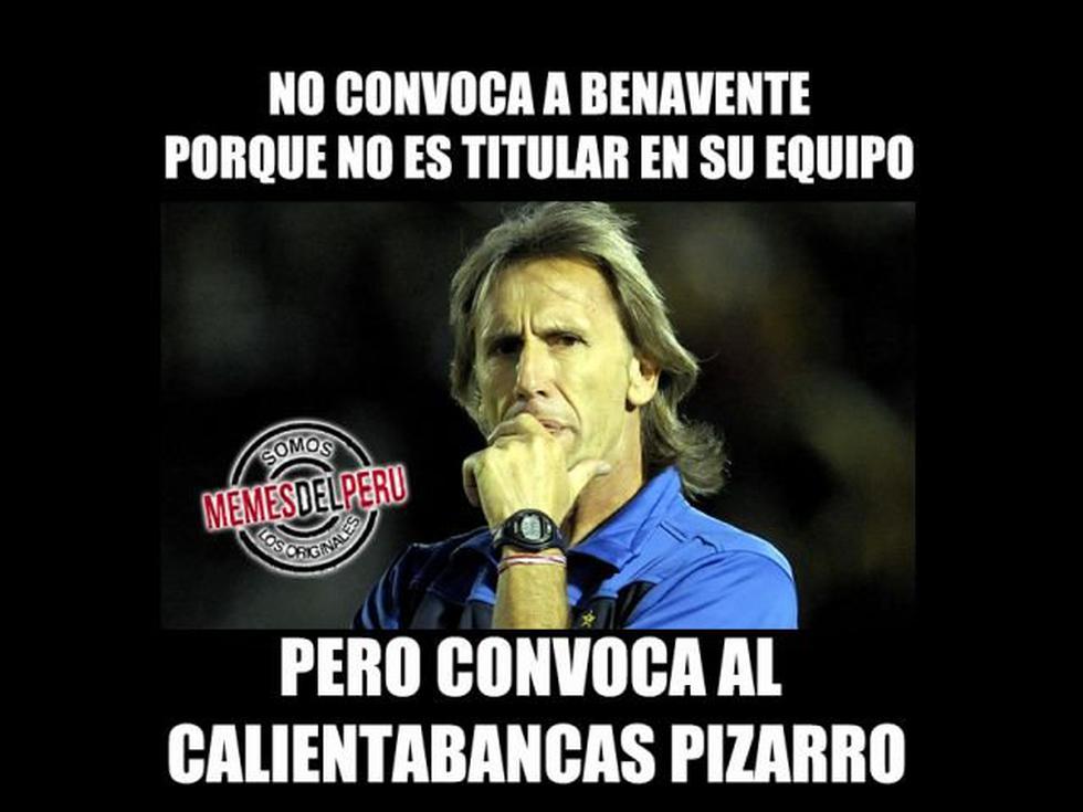 Divertidos memes tras ampay de la Selección Peruana