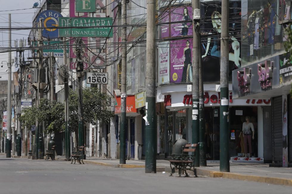 Así luce Lima en el día 21 de cuarentena con el tránsito prohibido de todas las personas. Foto: Francisco Neyra / GEC