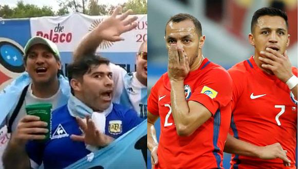 Argentinos se burlan de la selección de Chile a poco del Mundial