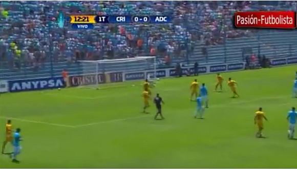 Sporting Cristal: Calcaterra y su primer gol como peruano