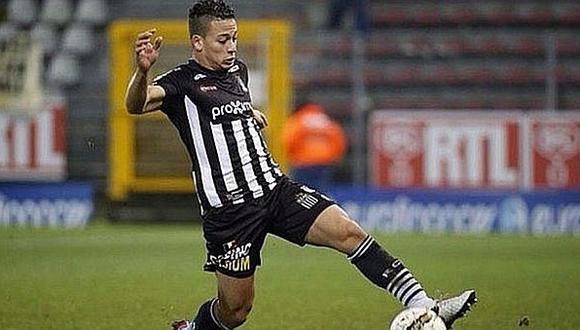 Cristian Benavente participó en empate del Sporting Charleroi