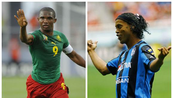 ¿Ronaldinho y Samuel Eto'o volverán a jugar juntos?