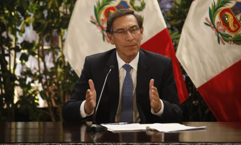 Martín Vizcarra EN VIVO en conferencia de prensa HOY lunes 06 de abril