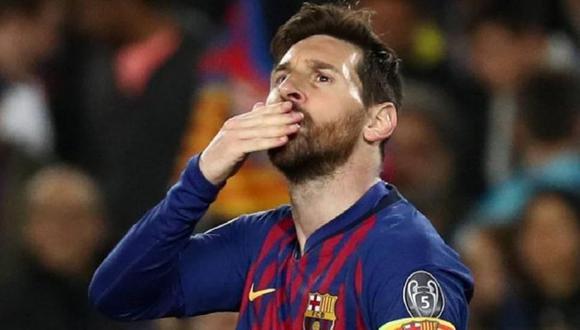 Lionel Messi juega como delantero en el Barcelona. (Foto: AFP)