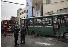 ATU inhabilitará a bus que chocó contra un taxi y dejó al menos un muerto en Cercado de Lima 
