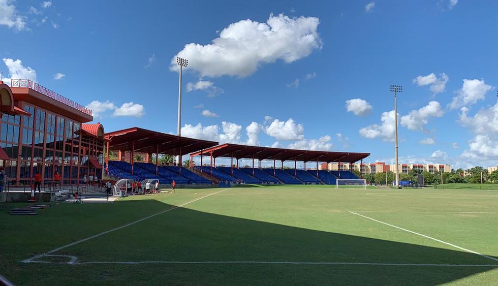 Este es el Broward Country Stadium en Fort Lauderdale, donde trabajó Perú. (Foto: Daniel Apuy, enviado especial / GEC)