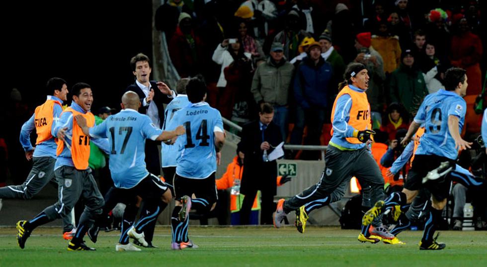 Dramático: Uruguay superó a Ghana y pasó a las semifinales