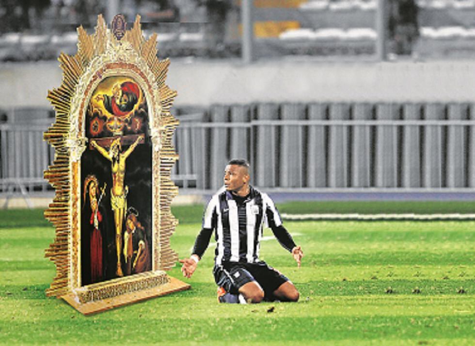 Wilmer Aguirre se encomienda al Señor de los Milagros para llegar a los play off