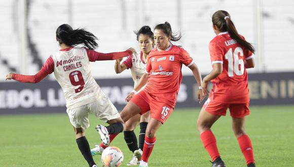 Universitario cayó por 5-0 en su debut en la Copa Libertadores Femenina 2021. (Foto: Copa Libertadores Femenina)