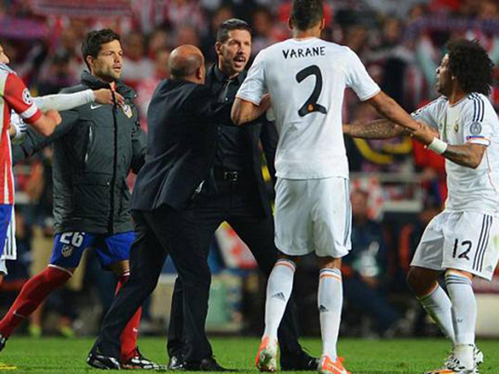 Real Madrid vs Atlético de Madrid: La parte de la historia que faltaba de la reacción de Simeone y Varane [VIDEO]
