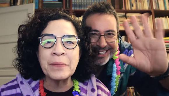 Wendy Ramos y Carlos Carlín protagonizan la miniserie “Raúl Con Soledad”. (Foto: Captura de video)