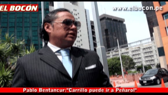 Peruano Betancur es representante de futbolistas en Uruguay y tiene novedades