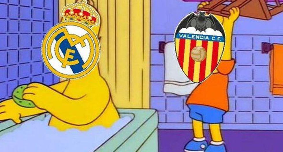 Los mejores memes del Real Madrid-Valencia por la jornada 17 de LaLiga Santander. (Facebook)