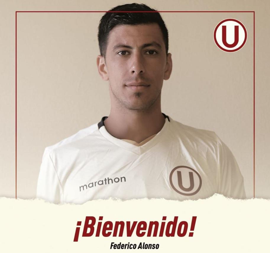 Universitario de Deportes hizo oficial el fichaje de Federico Alonso por todo el 2020