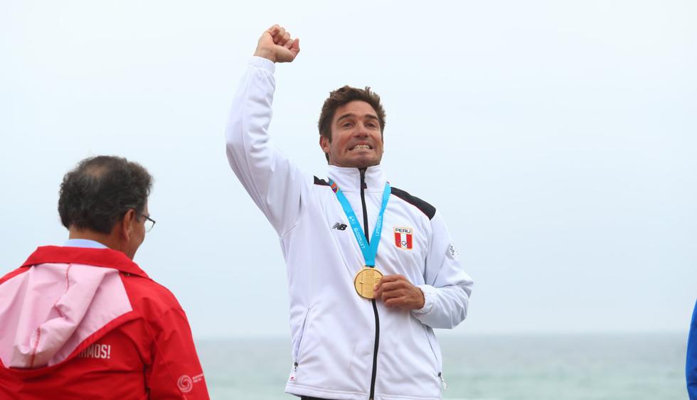 Benoit Clemente – Oro en longboard (Foto: GEC)