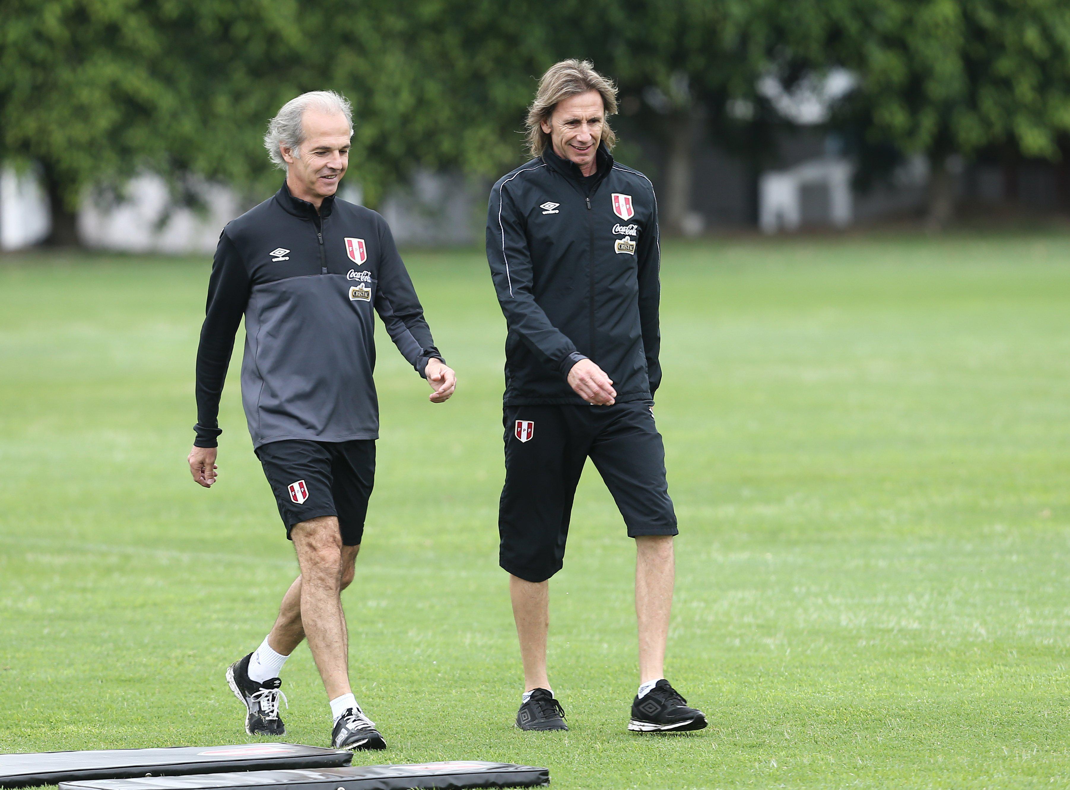 ENTRENAMIENTO DE LA SELECCION PERUANA DE FUTBOL POR LAS CLASIFICATORIAS A RUSIA 2018