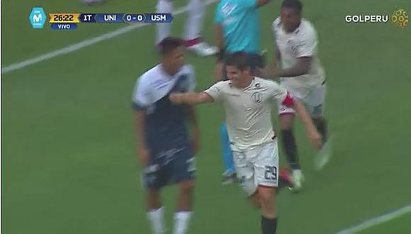 Universitario: Aldo Corzo abrió el marcador ante la San Martín