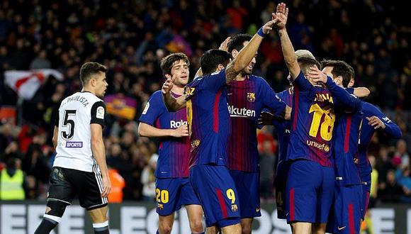 Barcelona ganó 1-0 al Valencia por semifinales de la Copa del Rey [VIDEO]