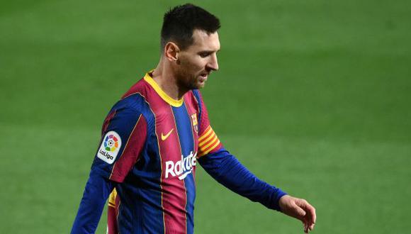 Lionel Messi tiene contrato con Barcelona hasta el 30 de junio del 2021. (Foto: AFP)