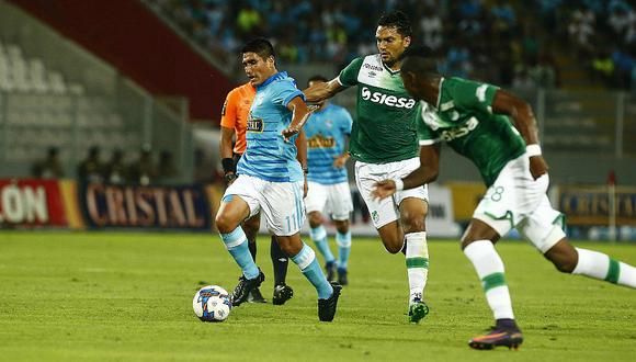 Sporting Cristal derrotó 1-0 al Deportivo Cali en la 'Noche de la Raza Celeste'