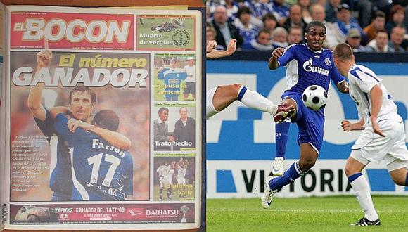 Un día como hoy Jefferson Farfán debutó con camiseta del Schalke 04