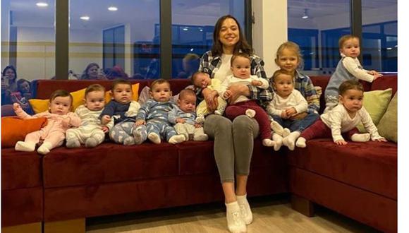 Christina Ozturk desea tener 100 hijos antes de cumplir los 30 años.
