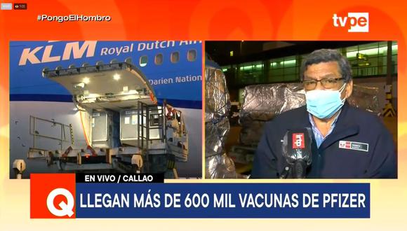 Más vacunas Pfizer llegarán al Perú en setiembre. (Foto: TV Perú)