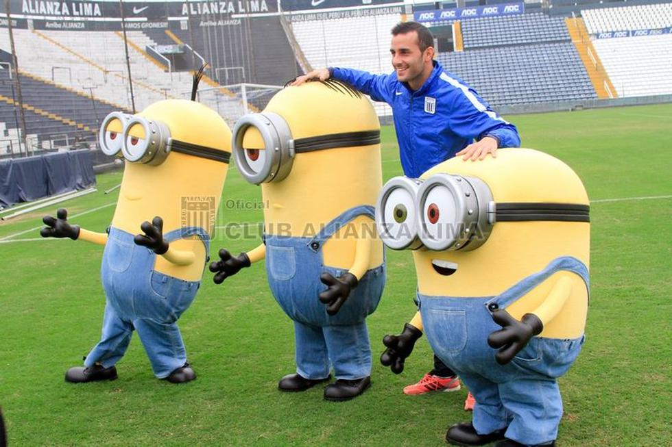 Alianza Lima: Los Minions visitaron las instalaciones de Matute