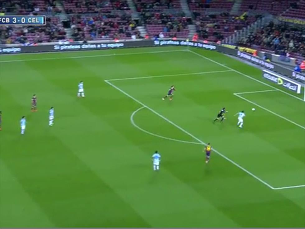 Barcelona vs Celta: Blooper de Pinto casi le cuesta gol en contra al Barza [VIDEO]