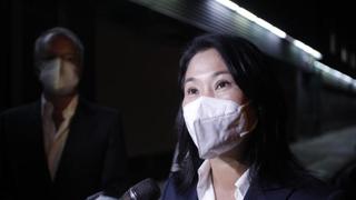 Keiko Fujimori: “De ser necesario me vacunaré contra el COVID-19, pero al último”