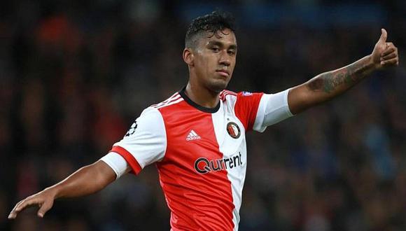 Renato Tapia volvió a jugar en Feyenoord luego de 3 meses de ausencia